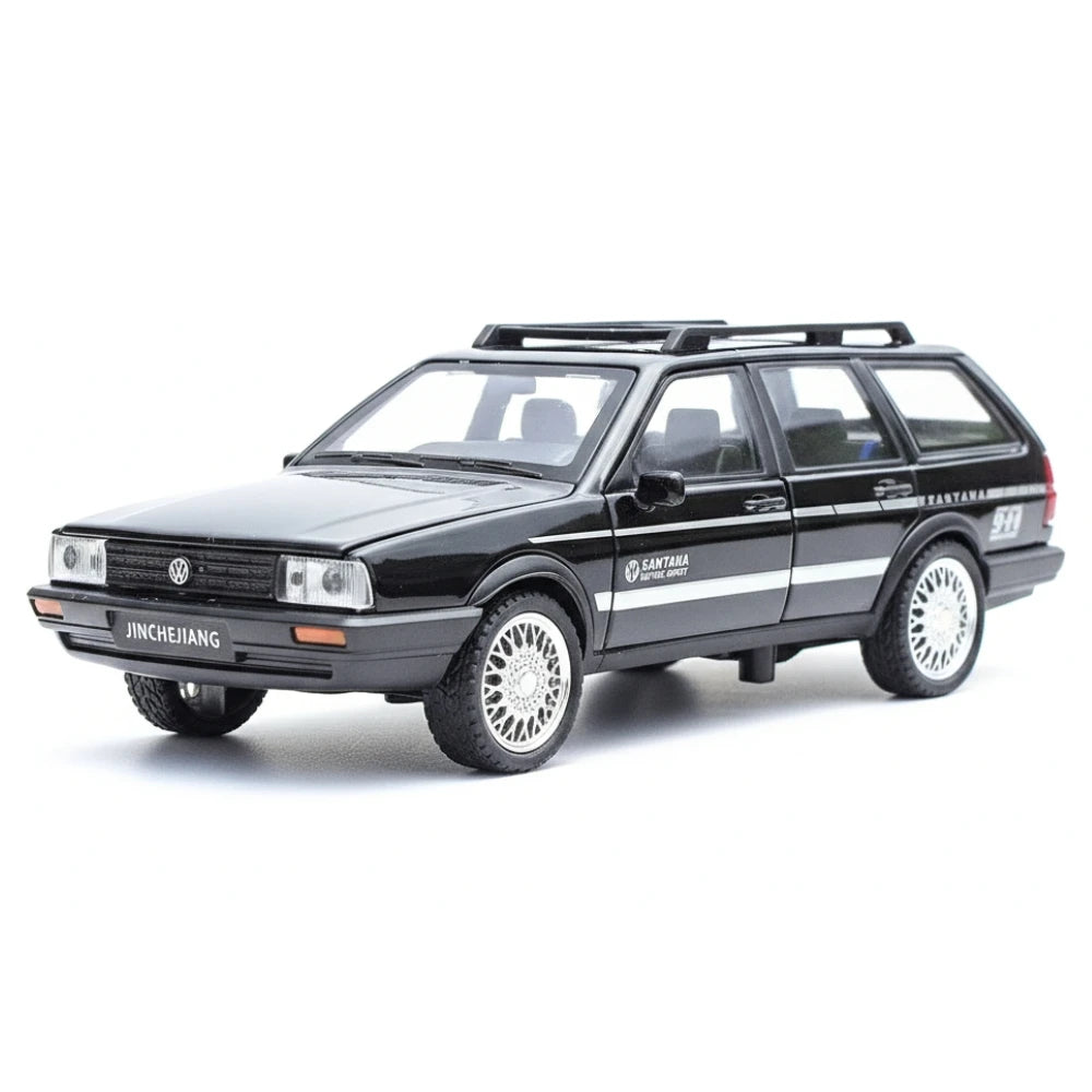 [TOY] 1:32 Volkswagen 1992 Santana Variant noir voiture miniature Die-Cast