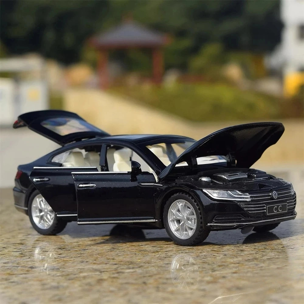 [TOY] 1:32 Volkswagen 2017 Arteon CC Black Model Car Die-Cast