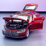[TOY] 1:32 Volkswagen 2017 Arteon CC röd modellbil Die-Cast