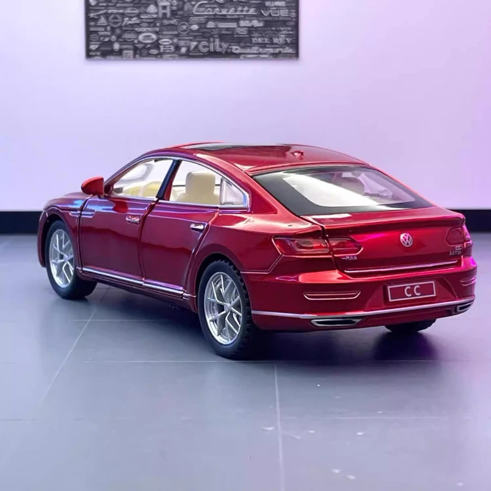 [TOY] 1:32 Volkswagen 2017 Arteon CC Red Model Car Die-Cast