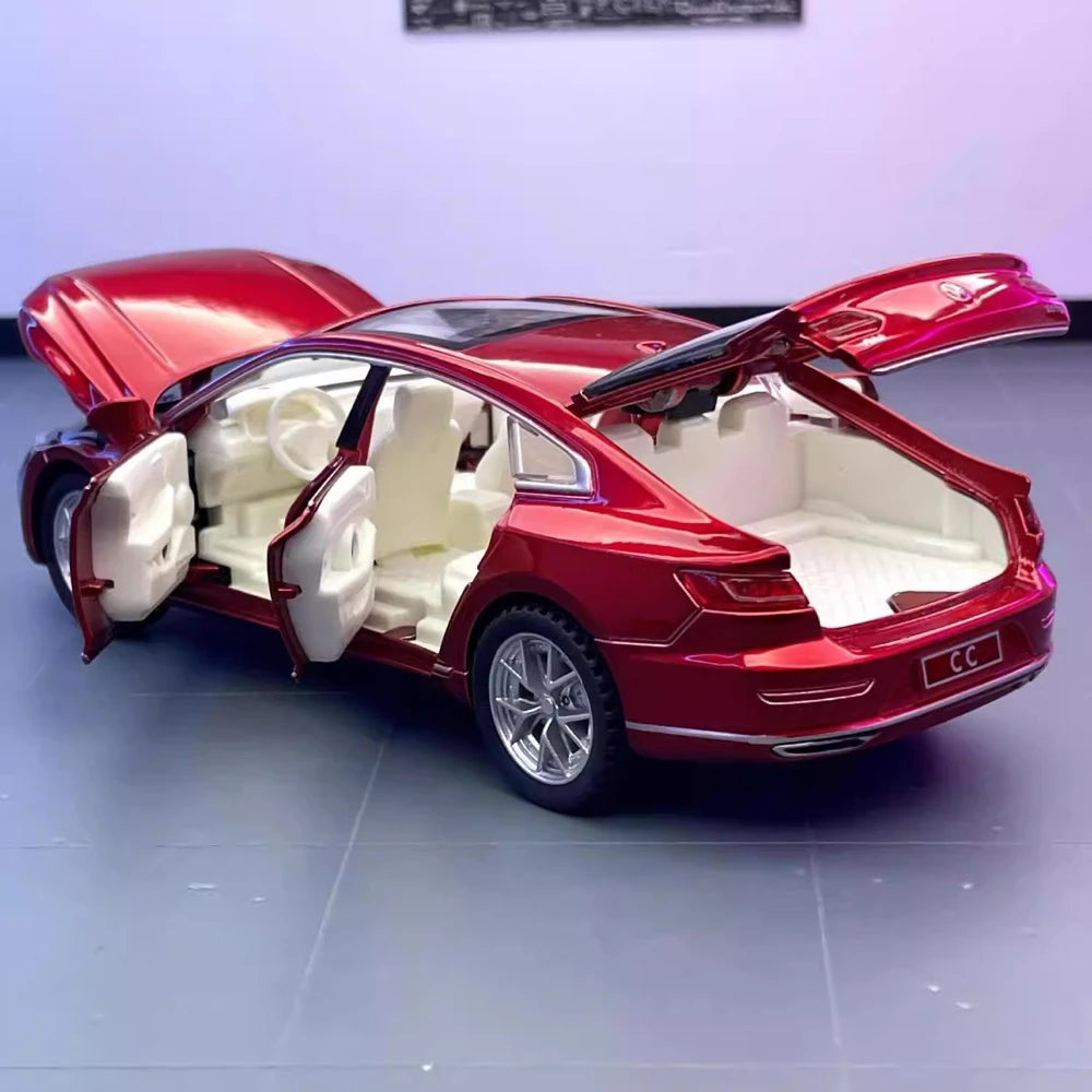 [TOY] 1:32 Volkswagen 2017 Arteon CC Red Model Car Die-Cast