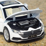 [TOY] 1:32 Volkswagen 2017 Arteon CC White Model Car Die-Cast