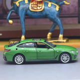 [TOY] 1:34 BMW 2022 G26 i4 M50 Green Model Car Die-Cast