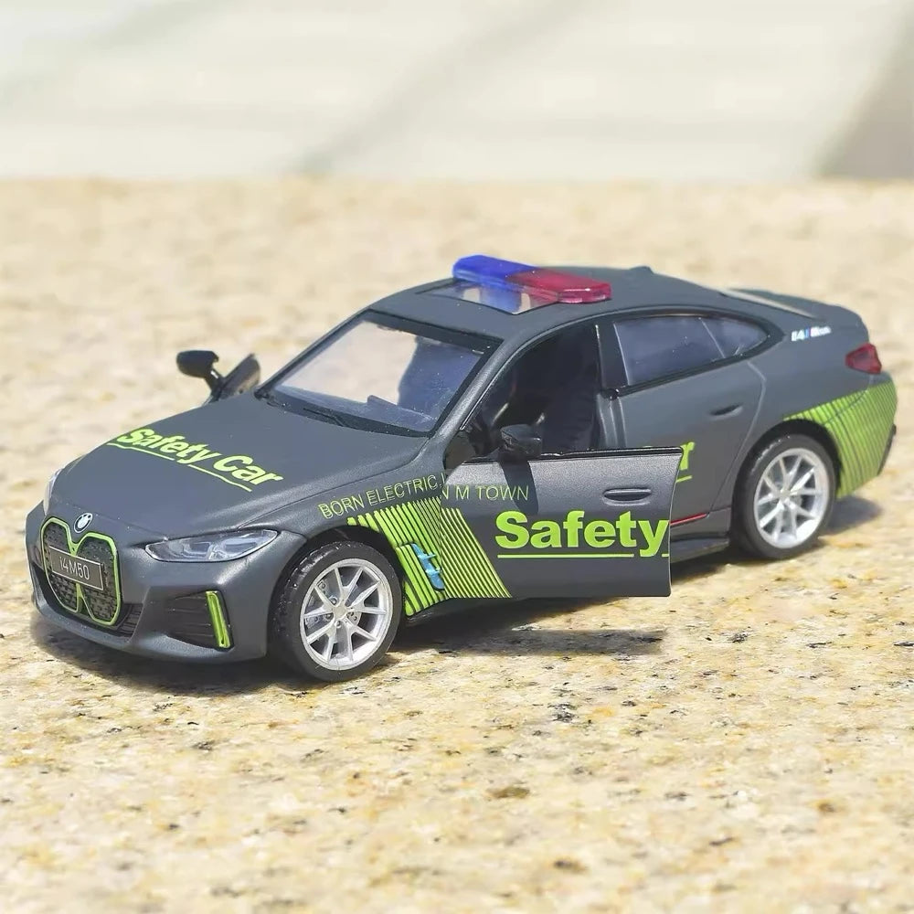 [TOY] 1:34 BMW 2022 G26 i4 M50 Safety Car Model Car Die-Cast