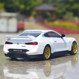 [TOY] 1:34 BMW 2022 G82 M4 3.0 CSL White Model Car Die-Cast