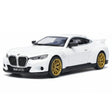 [TOY] 1:34 BMW 2022 G82 M4 3.0 CSL White Model Car Die-Cast