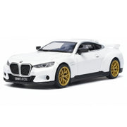 BMW 2022 G82 M4 3.0 CSL 화이트 1:34 – 전시용 다이캐스트 미니카