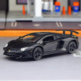[TOY] 1:35 Lamborghini 2016 Aventador LP750-4 SV Black Model Car Die-Cast