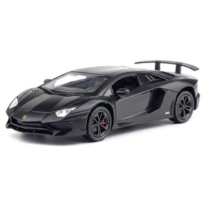 [TOY] 1:35 Lamborghini 2016 Aventador LP750-4 SV Black Model Car Die-Cast
