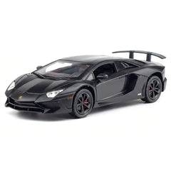 [TOY] 1:35 Lamborghini 2016 Aventador LP750-4 SV Black Model Car Die-Cast