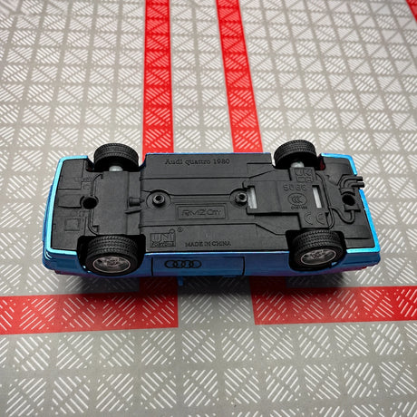 [TOY] 1:36 Audi 1980 Quattro Blue Model Car Die-Cast