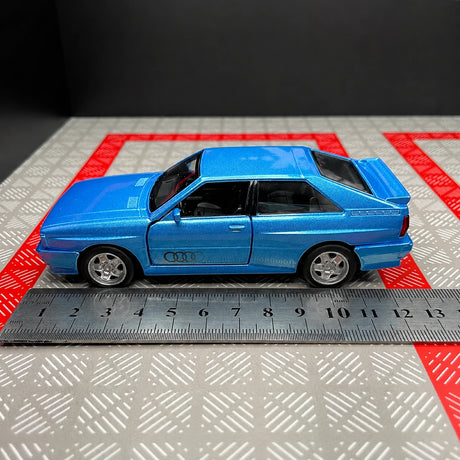 [TOY] 1:36 Audi 1980 Quattro Blue Model Car Die-Cast