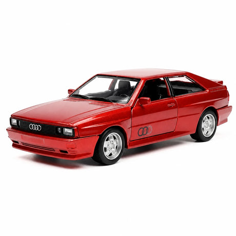 Audi 1980 كواترو ريد 1:36 – نموذج عرض مصبوب، مصبوب.