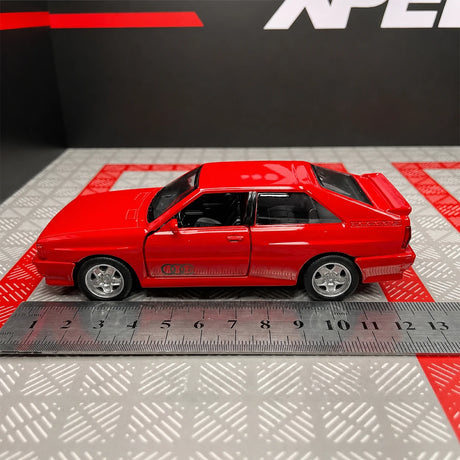 Audi 1980 كواترو ريد 1:36 – نموذج عرض مصبوب، مصبوب.