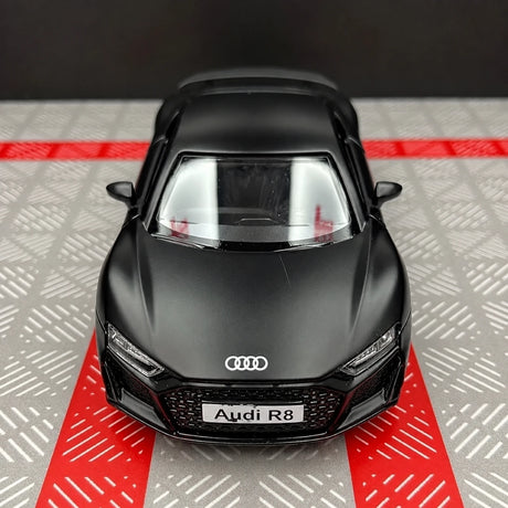 Audi 2016 R8 أسود 1:36 – نموذج عرض معدني مصبوب