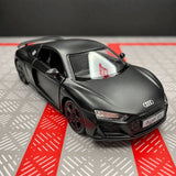 Audi 2016 R8 أسود 1:36 – نموذج عرض معدني مصبوب