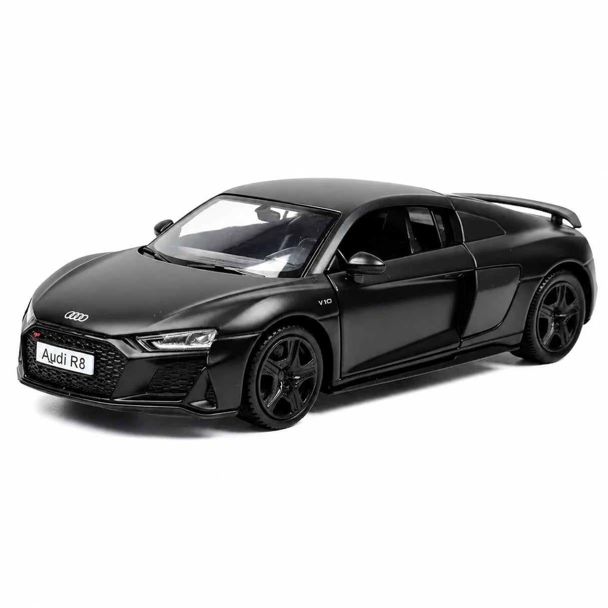 Audi 2016 R8 أسود 1:36 – نموذج عرض معدني مصبوب
