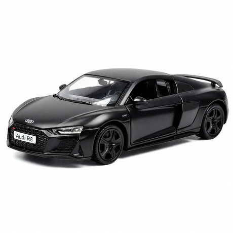 Audi 2016 R8 أسود 1:36 – نموذج عرض معدني مصبوب