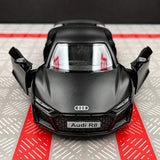 Audi 2016 R8 أسود 1:36 – نموذج عرض معدني مصبوب