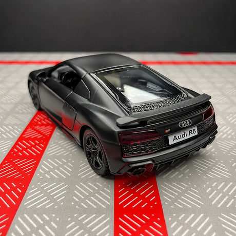 Audi 2016 R8 أسود 1:36 – نموذج عرض معدني مصبوب