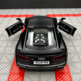 Audi 2016 R8 أسود 1:36 – نموذج عرض معدني مصبوب