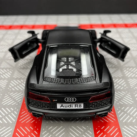 Audi 2016 R8 أسود 1:36 – نموذج عرض معدني مصبوب