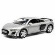 Audi 2016 R8 فضي 1:36 – نموذج عرض معدني مصبوب