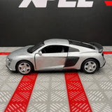 Audi 2016 R8 فضي 1:36 – نموذج عرض معدني مصبوب