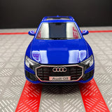 Audi 2018 Q8 أزرق 1:36 – نموذج عرض معدني مصبوب