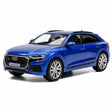 Audi 2018 Q8 أزرق 1:36 – نموذج عرض معدني مصبوب