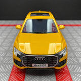 Audi 2018 Q8 أصفر 1:36 – نموذج عرض معدني مصبوب
