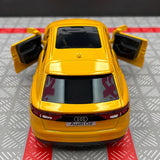 Audi 2018 Q8 أصفر 1:36 – نموذج عرض معدني مصبوب
