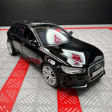 [TOY] 1:36 Audi 2019 RS6 Black Model Car Die-Cast