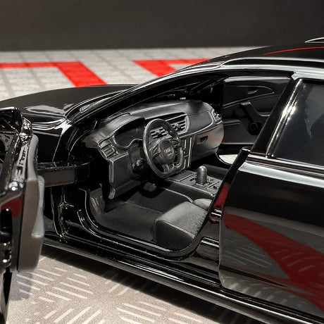 [TOY] 1:36 Audi 2019 RS6 Black Model Car Die-Cast