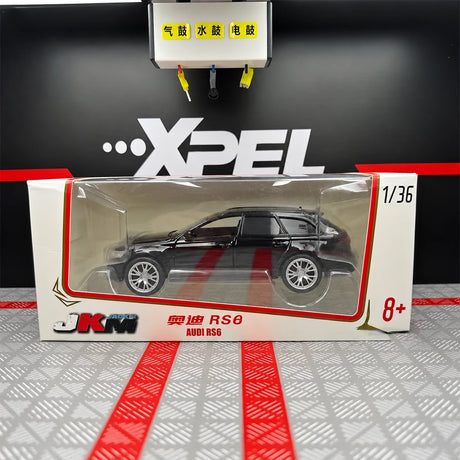 [TOY] 1:36 Audi 2019 RS6 Black Model Car Die-Cast