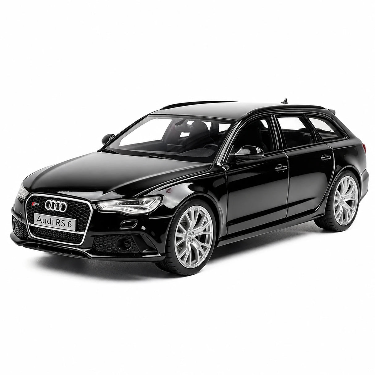 [TOY] 1:36 Audi 2019 RS6 Black Model Car Die-Cast