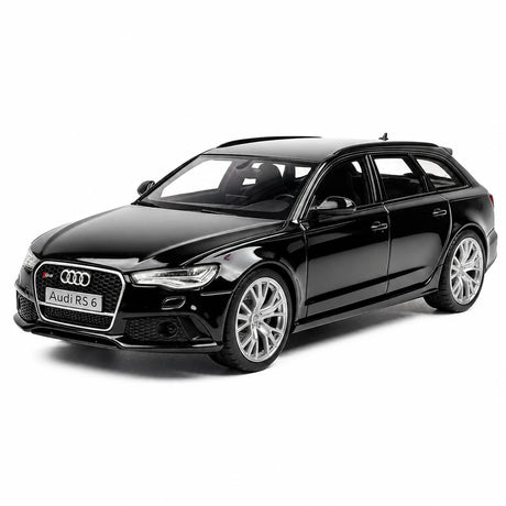 [TOY] 1:36 Audi 2019 RS6 Black Model Car Die-Cast