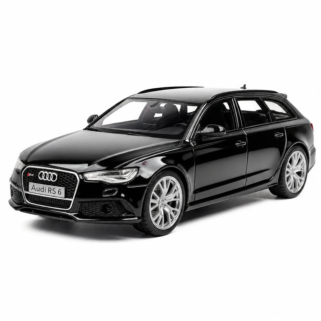[TOY] 1:36 Audi 2019 RS6 Black Model Car Die-Cast