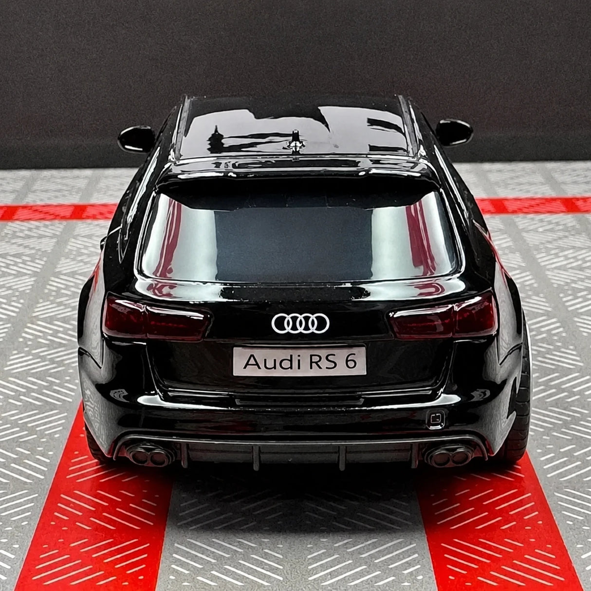 [TOY] 1:36 Audi 2019 RS6 Black Model Car Die-Cast