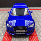 Audi 2019 RS6 أزرق 1:36 – نموذج عرض معدني مصبوب