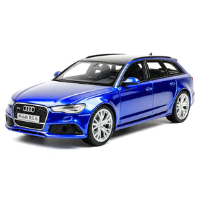 Audi 2019 RS6 أزرق 1:36 – نموذج عرض معدني مصبوب