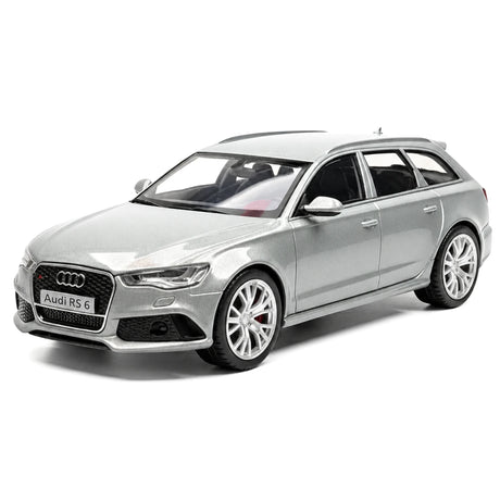 [TOY] 1:36 Audi 2019 RS6 Silver Model Car Die-Cast