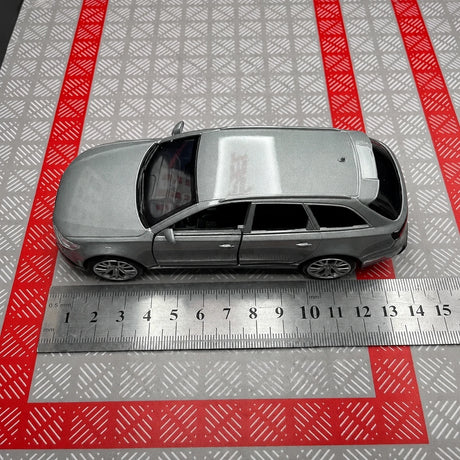 [TOY] 1:36 Audi 2019 RS6 Silver Model Car Die-Cast