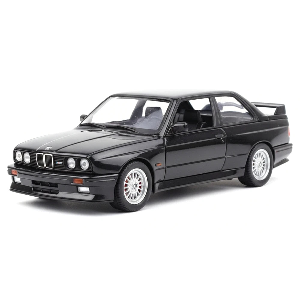 [TOY] 1:36 BMW 1988 M3 E30 Black Model Car Die-Cast