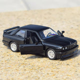 [TOY] 1:36 BMW 1988 M3 E30 nero modellino di auto Die-Cast