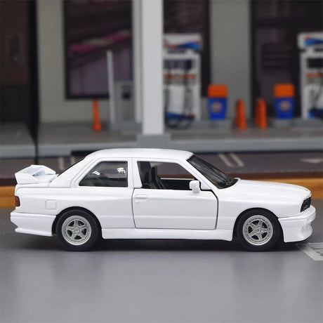 [TOY] 1:36 BMW 1988 M3 E30 White Model Car Die-Cast