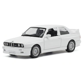 [TOY] 1:36 BMW 1988 M3 E30 White Model Car Die-Cast