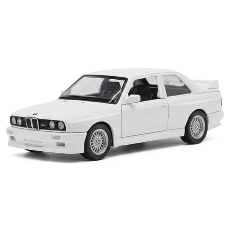 [TOY] 1:36 BMW 1988 M3 E30 White Model Car Die-Cast