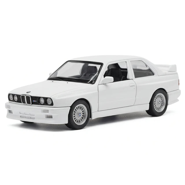 [TOY] 1:36 BMW 1988 M3 E30 White Model Car Die-Cast