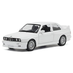 [TOY] 1:36 BMW 1988 M3 E30 White Model Car Die-Cast